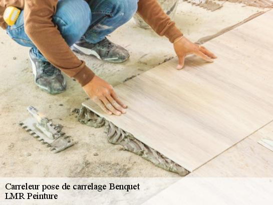 Carreleur pose de carrelage  40280