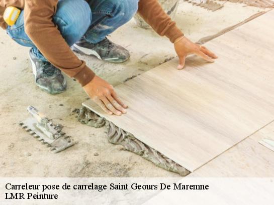 Carreleur pose de carrelage  40230