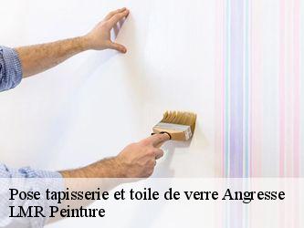 Pose tapisserie et toile de verre  40150