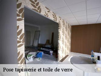 Pose tapisserie et toile de verre  40150