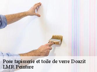 Pose tapisserie et toile de verre  40700