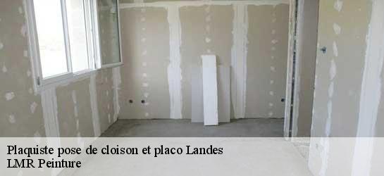 Plaquiste pose de cloison et placo Landes 